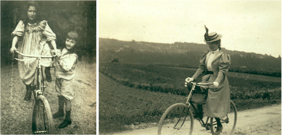 Les enfants d’Émile Zola vers 1897 et leur mère, Jeanne Rozerot, à la même époque. (Émile-Zola et Massin 1979) © Tous droits réservés.