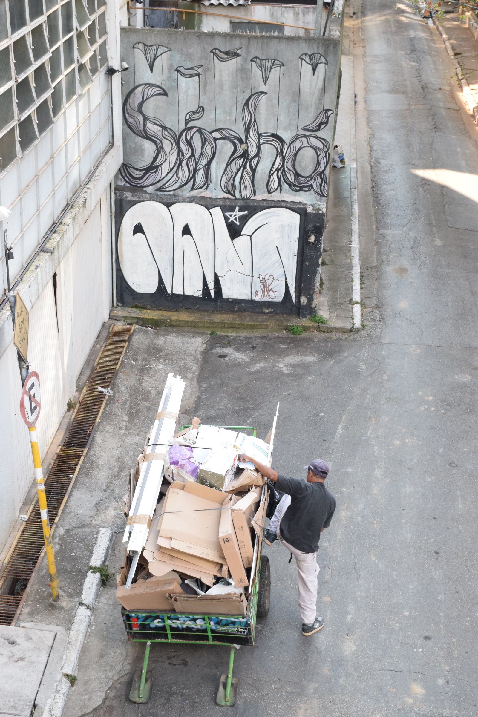 Trapeiro em São Paulo (foto : GW)