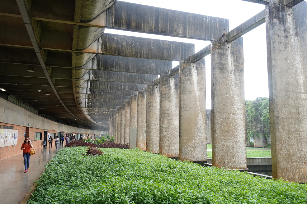 L’université nationale de Brasília. Crédits Gérard Wormser